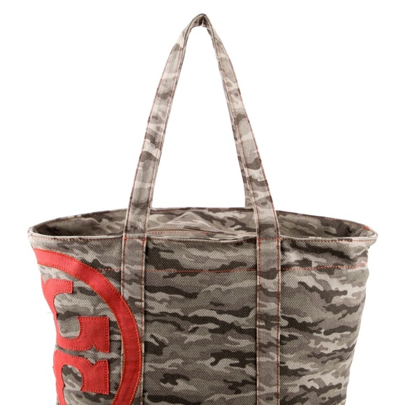 Tory Burch Handbags - Tory Burch canvas tote bag